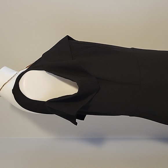 Gorgeous One-Shoulder Dressy Black Jumpsuit - Picture 5 of 7